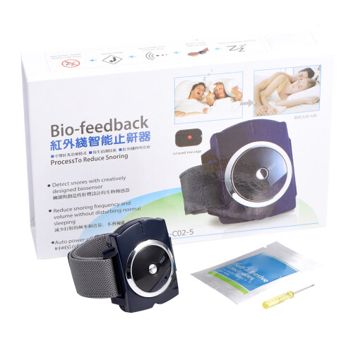 Intelligentes Infrarot-Anti-Schnarch-Armband mit Bio-Feedback-Sensor 2