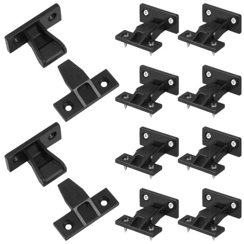 2 Pieces Furniture Corner Connector Panel Fitting Cabinet Connectors