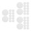 36 Pcs Led Light Diffuser Acrylic Sheet Pendants For Home Office 4