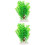 2Pcs Decorative Fish Tank Decor Fake Plant Aquarium Accessory 8