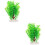 2Pcs Decorative Fish Tank Decor Fake Plant Aquarium Accessory 9
