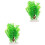 2Pcs Decorative Fish Tank Decor Fake Plant Aquarium Accessory 6