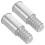4 Pcs Broom Extension Pole Adapter Tips 19mm+22mm Aluminum Mop Handle 1