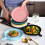 Practical Ceramic Handle Plate Ceramic Baking Plate Handle Baking Dish 9
