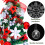 2 Sets Clear Snowflake Christmas Tree Hanging Ornaments Party Decor 10