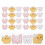 24Pcs Bunny Cupcake Wrappers For Easter Animal Party Decorations 4