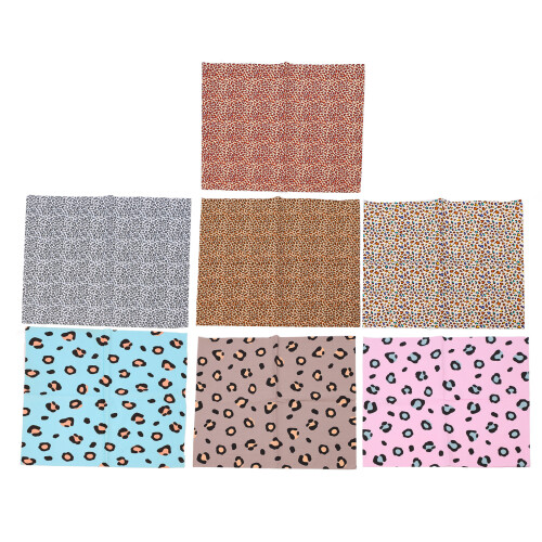 Weiches Leopardenmuster-Gewebe, 50 cm Vielseitiges Quiltmaterial 1
