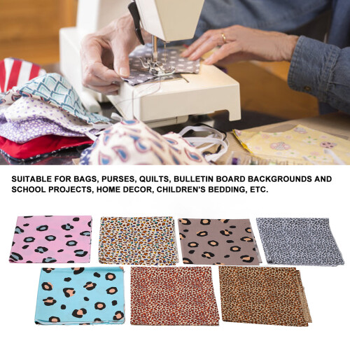 Weiches Leopardenmuster-Gewebe, 50 cm Vielseitiges Quiltmaterial 2