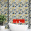 Stone Wallpaper Brick Grain 45cmx10m Colorful 5