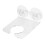 Transparent Acrylic Wine Glass Rack With Suction Cup For Bathroom 6