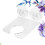 Transparent Acrylic Wine Glass Rack With Suction Cup For Bathroom 8