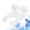 Transparent Acrylic Wine Glass Rack With Suction Cup For Bathroom 9
