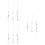 9Pièces Crystal Pull Chain Accessoire Luminaire Suspendu 7