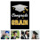 3 Pcs Double Sides Graduation Garden Flag Yard Decor 10