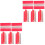 Acrylic Piano Hinges Self-Adhesive Durable Multi Diy Projects 3