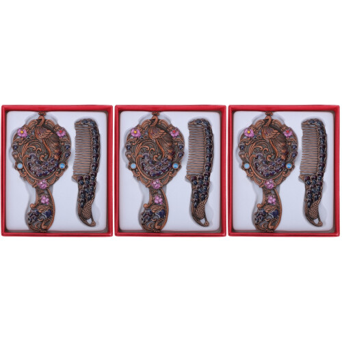 3Ensembles Vanity Portable Vintage Pour Voyage 2