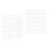 2 Sets Drawing Stencils Circle Template Alphabet Child White 4