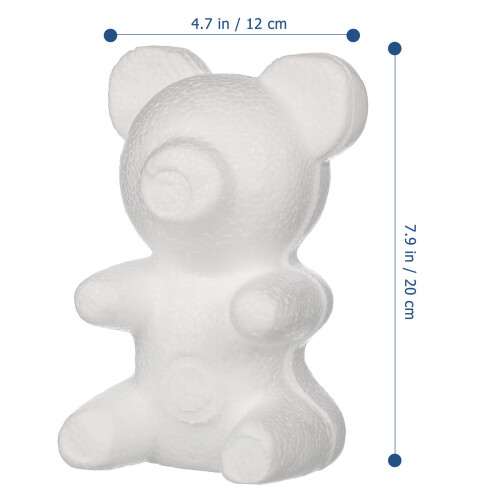 2Pcs 6Pcs 20Cm Bear Mold For Flower Arranging Craft Decoration 1