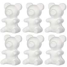 2Pcs 6Pcs 20Cm Bear Mold For Flower Arranging Craft Decoration
