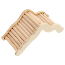 2 Pack Sand Bathing Basin Ladder Hamster Climbing Toy Mouse Bridge