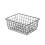 Wire Basket Hollow Breathable Large Iron Storage Black 4