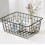 Wire Basket Hollow Breathable Large Iron Storage Black 5