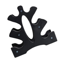 Multilevel Dumbbell Rack One-Piece Durable Storage Stand for Home Gym Fitness Equipment Enthusiasts