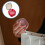 1 Pc Portable Denture Storage And Cleaning Box Red 3