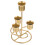 3 Pcs Iron Candle Holder Vintage Holders Multi-Head Taper Candlestick 5