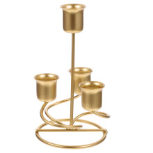 3 Pcs Iron Candle Holder Vintage Holders Multi-Head Taper Candlestick