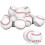 12 Pcs Baseball Practice Training Balls Pitching Sports 2