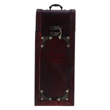2Pcs Box: Single Wooden Case For Travel Holiday