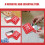 2pcs Metal Sos Survival Box Emergency Kit Tin Organizer 7