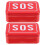2pcs Metal Sos Survival Box Emergency Kit Tin Organizer 1