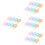 32 Pcs Portable Pacifier Cases Storage Containers Holder Boxes 6