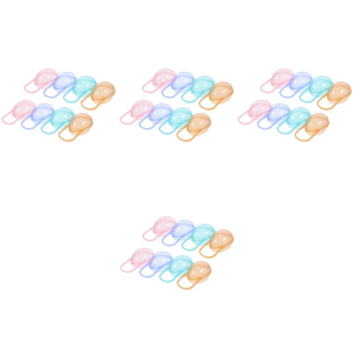 32 Pcs Portable Pacifier Cases Storage Containers Holder Boxes 2