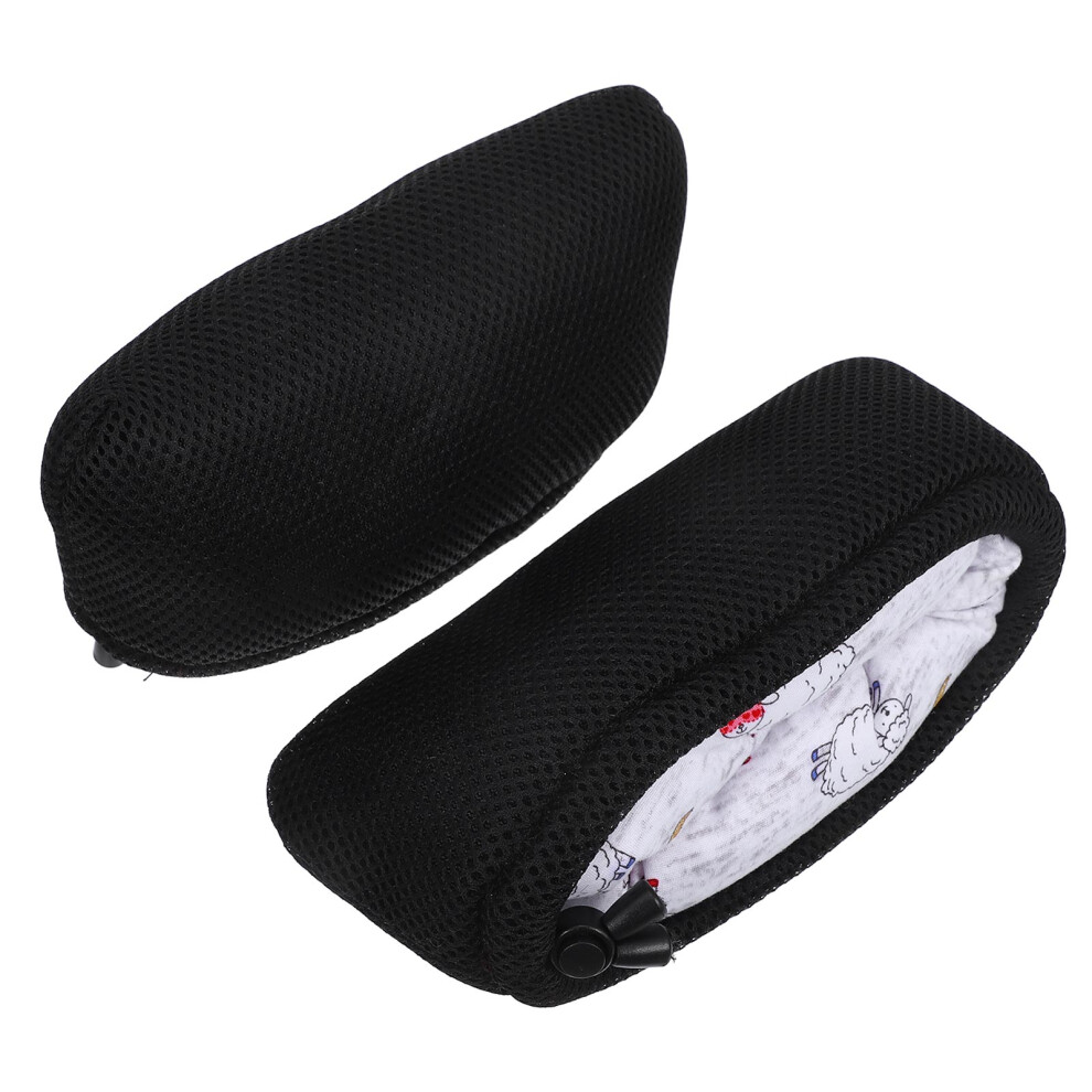 Vaguelly 2Pcs Underarm Crutch Pad Hand Grip Covers Washable Breathable