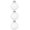 18 Pcs Christmas Clear Plastic Spherical Ornaments With Lids 4