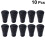 10 Pcs Replacement Tips For Hiking Poles Adjustable Walking Stick Black 9
