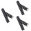 3pcs Wristband Strap Man Ring Buckle Sandblasting 6