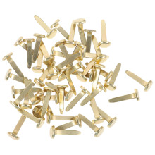 200 Pcs Mini Metal Brads For Scrapbook And Diy Handicraft