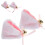 2 Sets Motorbike Plush Decors With Kitten Ears 3