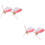 2 Sets Motorbike Plush Decors With Kitten Ears 8