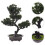 2 Pcs Simulated Potted Ornaments With Artificial Pine Tree Decor 9
