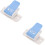 2Pièces Poinçon Durable Bleu Pour DIY Cartes 11