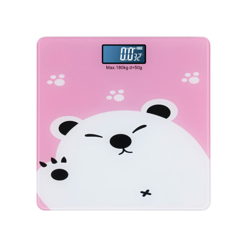2 Pieces Digital Scales Indoor Temperature Detector Weight Machine