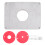 4-21/32in Aluminium Router Table Insert Plate for Woodworking 1