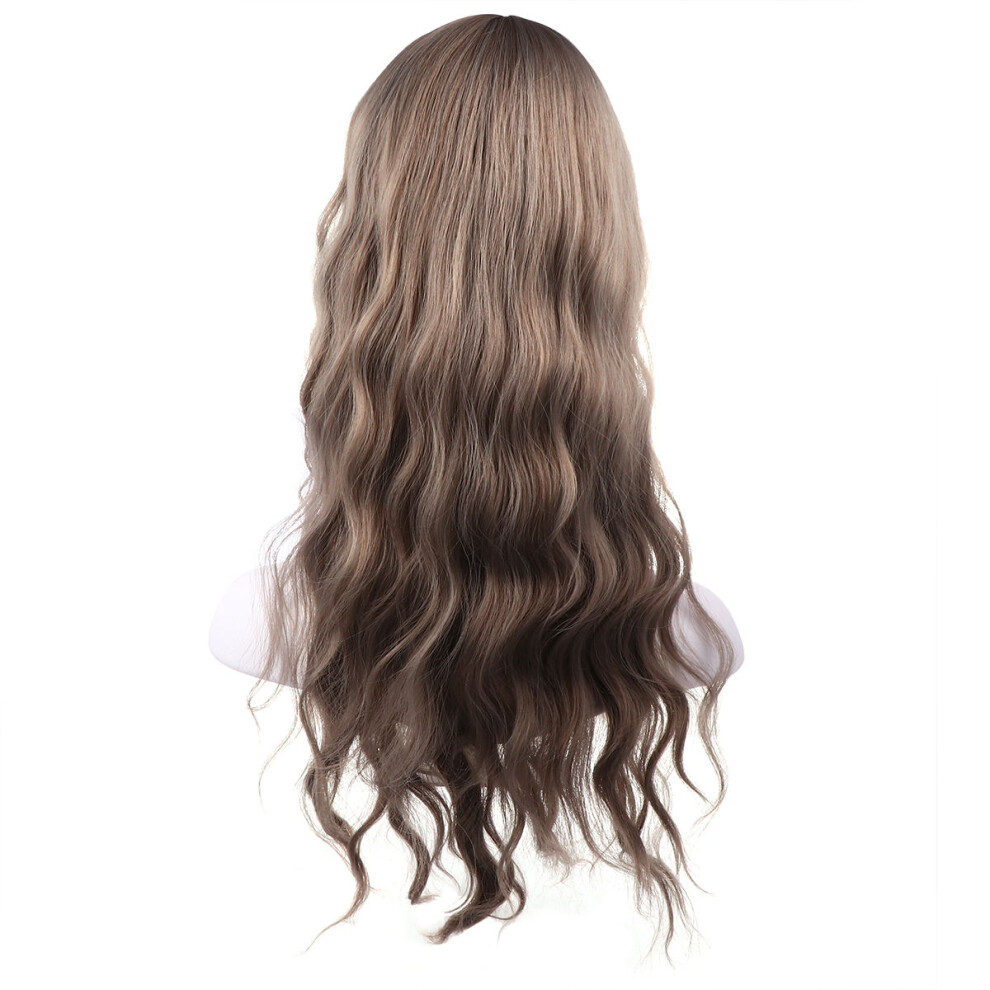 Happyyami Styling Wig Wavy Wig Fake Hair Wig Long Curly Hair Wig For Girls Women