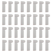 100Sets Kleidung Diebstahlschutz Tags Lichtgrau Universal Magnetisch