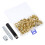 Grommet Tool Set Iron 100sets 0.8x0.8x0.17in 11